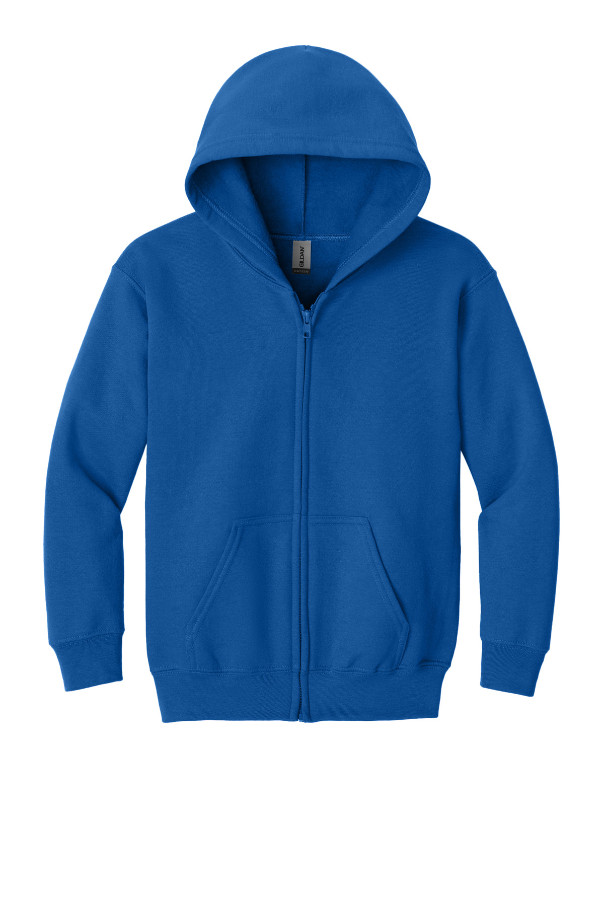 Gildan Youth Heavy Blend Full-Zip Hooded Sweatshirt. 18600B